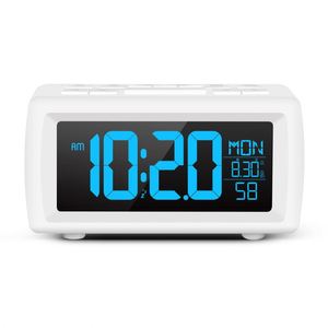 Modern Retro Classic <b>Desk</b> Clock Ultra-Clear VA Screen Digital <b>Electronic</b> Backlight LUMINOVA Alarm Workday Features New - Product Image 5
