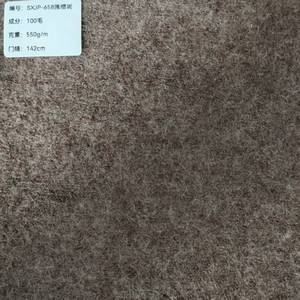 Len luộc 100 len 550 gam/mét Nhiều màu đàn hồi duy nhất bên len dệt kim vải - Product Image 2