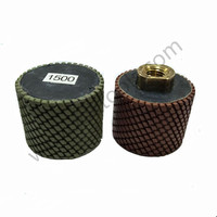 Bloc abrasif diamanté de forme ronde, haute dureté, épaisseur 10 mm, marque JDK