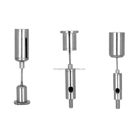Clips de plafond suspendus d'origine en usine Kit de câble en fil d'acier pour pot de plante Clips de câble de suspension légère suspendus Produit