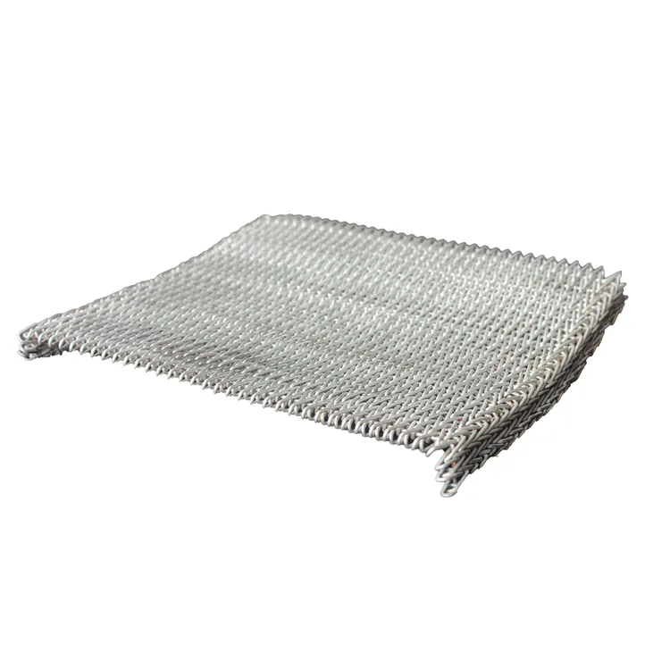 stainless steel metal spiral compound balanced weave conveyor belt