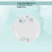 Vaisselle d'hôtel haut de gamme en porcelaine osseuse de Jingdezhen, ensemble de bols et d'assiettes à décor sous glaçure, style chinois moderne pour salles privées de club