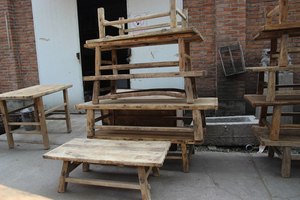 Cinese Antico tavolo di <span class=keywords><strong>legno</strong></span> <span class=keywords><strong>in</strong></span> <span class=keywords><strong>legno</strong></span> massello laccato tavolino - Product Image 4