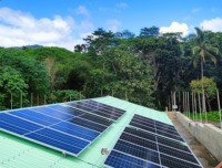 Sistema de Energía Solar Híbrido Completo de 30KW 50KW, Inversor Híbrido Trifásico de Alta Eficiencia, Paquete de Baterías de Litio LFP Completo