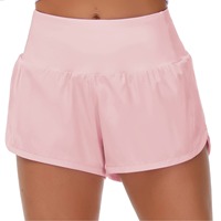 Damen Neue Outdoor-Yoga-Shorts mit Lockerem Schnitt, Hoher Taille, Elastischem Bund, Anti-Rutsch und Schnelltrocknend