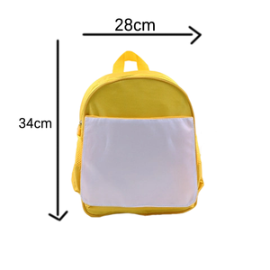 Sublimazione libro borsa in bianco con logo forniture all'ingrosso pubblicità all'ingrosso regalo promozionale personalizzato per bambini scuola zaino stampa - Product Image 3