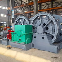 Treuil électrique à double tambour 2JZ, capacité 10 tonnes, 800 m, avec câble en acier pour équipement de suspension minière