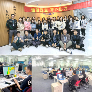 주얼리 공급업체 맞춤 제작 가능 925 스털링 실버 옐로우 골드 도금 약혼 반지 공장도 가격 - Product Image 6