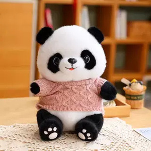 Peluche <span class=keywords><strong>Panda</strong></span> Mignonne en Vêtements – Jouet en Peluche <span class=keywords><strong>Panda</strong></span> Très Demandé - Product Image 5