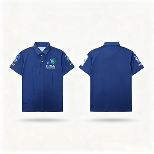 Magliette Polo Sportive in Poliestere Traspirante con Stampa Logo Personalizzata all'Ingrosso <span class=keywords><strong>per</strong></span> Uomo - Product Image 4