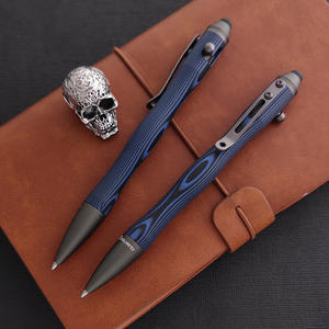 Bolígrafos Bolt Action, Recargables con Tinta EDC, Lápiz Óptico para Pantalla Táctil, Cuerpo G10 con <span class=keywords><strong>Clip</strong></span> de Bolsillo, Agarre Ergonómico - Product Image 2