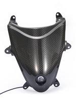 Cubierta de Faro Delantero de Fibra de Carbono Estilo Racing para Hayabusa GSX-R1300 Modelo 08 2009-2020