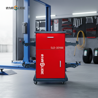 Instrument d'alignement de roues 3D SLIDE SLD-76P - Équilibrage précis et stable à 220 tr/min, poids de roue maximal de 75 kg, puissance de 250 W, affichage numérique LED