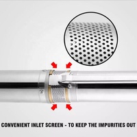 Pompe à eau submersible pour puits profond Kepeida Chine 220 volts 100 m de profondeur