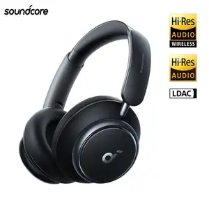 Fone de ouvido sem fio anker soundcore space q45 anc, headphones com controle por aplicativo, funciona de 50h longo, alta resolução, 5.3