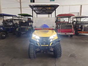 Voiturette de golf électrique 4 places avec protection contre toutes les intempéries pour une utilisation toute l'année - Product Image 2