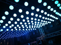 Lumière à effet de scène lumière led pour décoration de scène palan cinétique dmx