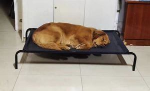 Cama portátil de acero inoxidable para mascotas para perros y gatos con patrón de animales bonitos - Product Image 2