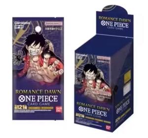 Vente en gros BANDAI une pièce carte OP01-05 Anime Luffy Chopper Franky Collection carte jeux de société jouet pour enfants cadeau de noël - Product Image 4