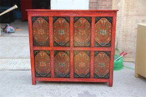 MUEBLES DE REPRODUCCIÓN China-mueble pintado a mano antiguo tibetano - Product Image 3