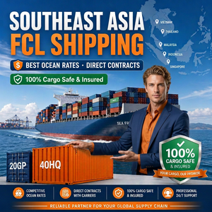 จีนไปเวียดนาม เอเชียตะวันออกเฉียงใต้ บริการขนส่งสินค้าทางทะเลแบบ FCL (Full Container Load) ขนาด 20GP พร้อมบริการตัวแทนรับจัดการขนส่งสินค้า ประกันภัยแล้ว - Product Image 1