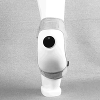 Masseur de genou sans fil avec sangle réglable de chaleur et de vibration pour soulager la douleur au genou et au cou