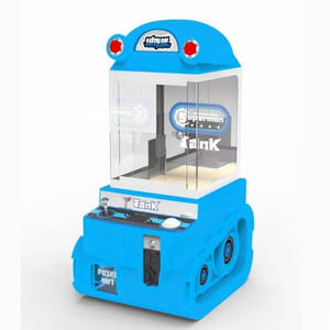 Réservoir style mini griffe grue machine clip poupée monnayeur enfants boutique cadeau distributeur automatique - Product Image 1