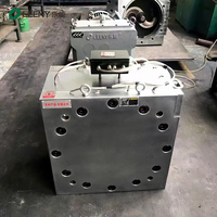 LEENY LN500 Granulateur rotatif à double échangeur de filtre pour film LDPE et granulés HDPE, sans filtre à mailles métalliques, 800-1200 kg/h, 230-280 mm