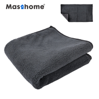 Livraison rapide, serviette en microfibre suédée 350 gsm 80/20, chiffons de nettoyage en microfibre 250 gsm, chiffons de lavage auto, serviettes de séchage pour voiture