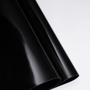 Revêtement de sol en vinyle noir solide en PVC, imperméable, auto-adhésif, pour salle de bain, cuisine, bâches de sol, garage, linoléum, non toxique, réutilisable - Product Image 4