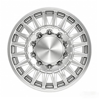 Jantes arrière concaves monobloc OEM en gros pour roues forgées jumelées, style widebody, pour camions lourds personnalisés