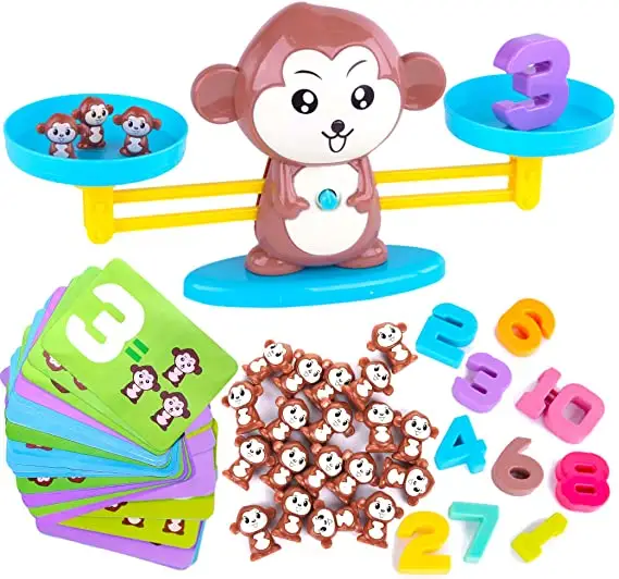 Monkey Balance Cool Math Game for Girls & Boys | Fun, Educational Children's Gift & Kids Toy STEM Learning Ages 3+