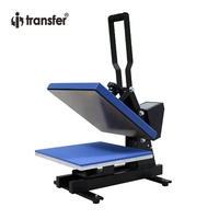 Presse à chaud manuelle pour impression de t-shirts 15x15, machine à transfert thermique par sublimation pour logos 38x38