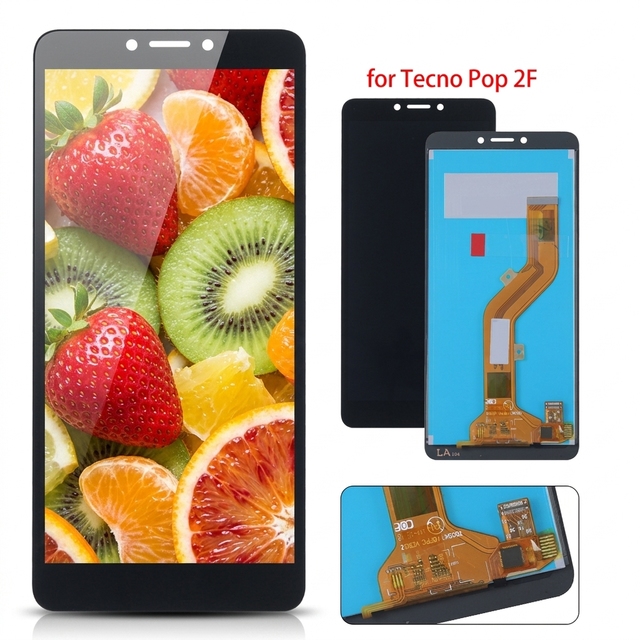 Factory Wholesale Mobile Phone LCD Touch Screen Digitizer Assembly Replacement for Tecno POP 2F B1C Lite Display Repair Parts