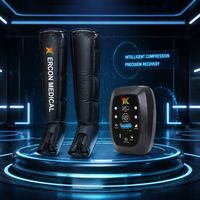 Système de pressothérapie professionnel à 6 chambres, écran tactile LCD couleur, machine de drainage lymphatique, bottes de récupération pour les jambes KB-9690K-C