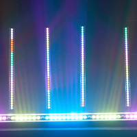 Rideau lumineux à 36 LED - Effets d'éclairage multiples, contrôle DMX512, idéal pour la scène, le DJ, la discothèque et la décoration de fête