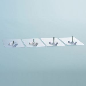 Strong Adhesive PVC Photo Frame Stickers Traceless <b>Wall</b> Nails and Screw <b>Hooks</b> for Home or Office No Drill Required - Product Image 3