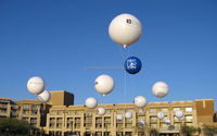 Ballon volant géant à air flottant ballons publicitaires grand hélium léger gonflable à vendre