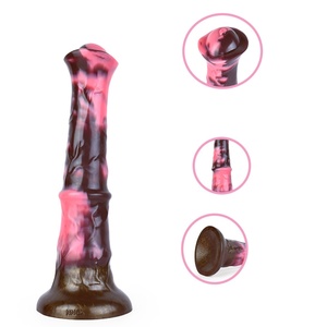NNSX Realistic Horse <b>Dildo</b> With Suction Cup Silicone Large Long Penis Sex Toys for Men Women Multi Color Female Masturbator - Product Image 1