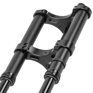 Horquilla de suspensión de bicicleta gruesa invertida de 12 pulgadas a precio de fábrica, bicicleta eléctrica dual de 135mm de ancho para Fiido Q1s - Product Image 5