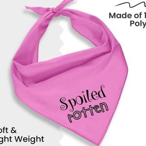 Bandana pour chien ajustable unisexe, mouchoir triangle, bavoir jaune imprimé «Born Run», accessoire de vêtements pour animaux de compagnie lavable et mignon - Product Image 2