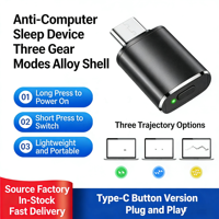Buy Online High Quality USB /USB-C Computer Mouse Mover Shaker for Office Automatic Undetectable Mouse Jiggler