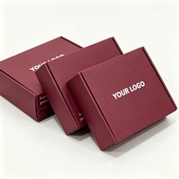 Boîtes d'expédition en carton ondulé avec bande d'ouverture facile, personnalisables avec logo, pour livraison et envoi postal