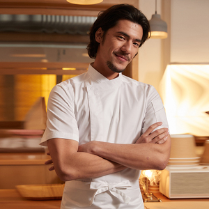 La cucina in tela estiva a maniche corte di fascia alta dello Chef Yibang è in cima alle nuove divise da Bar del ristorante per cucinare i servizi alberghieri - Product Image 6