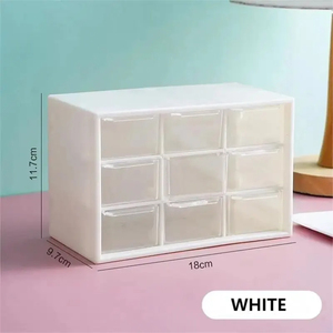Organisateur de bureau simple et coloré, type <span class=keywords><strong>tiroir</strong></span>, pour petits objets, rangement tout-en-un, outils cosmétiques, étagère de séparation - Product Image 5
