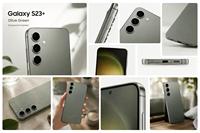 Suministro al por Mayor del S23+ (S916U) Original |   Desbloqueado Globalmente, 5G y Octa Core, Modelo Color Verde Menta con Amplio Potencial de Ganancias