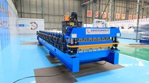 공장 판매 금속 지붕판 제조 기계 지붕 프로파일 패널 강철 타일 롤 성형 기계 - Product Image 5