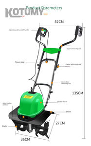 <span class=keywords><strong>Scarificateur</strong></span> électrique <span class=keywords><strong>1500W</strong></span>, micro-motoculteur, machine à labourer, tondeuse à gazon pour verger, jardin, équipement de déchaumage - Product Image 3