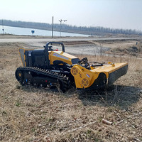 Machine industrielle intelligente de récupération de terrain DIY, refroidissement par air forcé à 4 temps, débroussailleuses à herbe, robot tondeuse à gazon, 75 CV