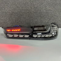 Nouvel ensemble de feux arrière JYF pour Série 3 G20 G28, style GTS amélioré, lentille blanche transparente, feux de jour DRL effet écailles de dragon, clignotants, lampe 12V